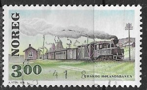 Norway ~ Scott # 1122 ~ Used ~ Railway Centennial