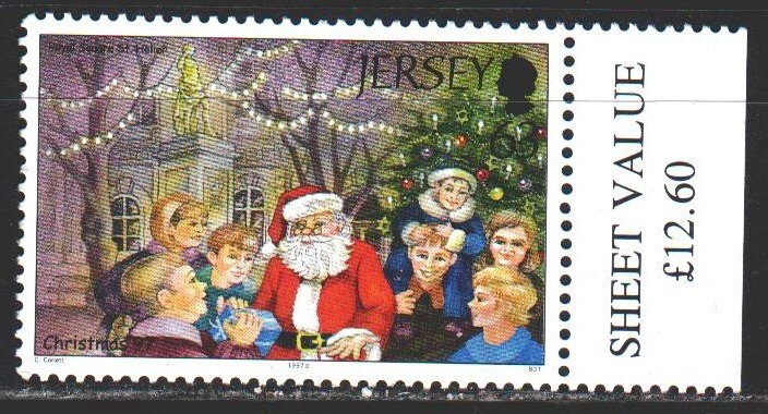 Jersey. 1997. 288 from the series. Happy New Year, Santa Claus. MNH.