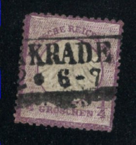 Germany #1   used VF 1872 PD