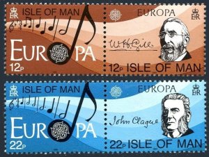 Isle of Man 282-283 ab,MNH.Michel 278-281. EUROPE CEPT-1985.William Gill,Clague.