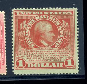 Scott #TS1 Treasury Savings Stamp ****Very Scarce**** Unused Stamp (Stock TS1-1)