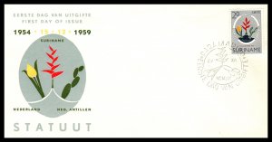 Suriname 276 U/A FDC