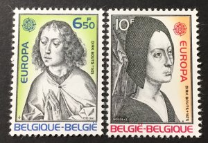 Belgium 1975 #920-1, MNH, CV $1.55