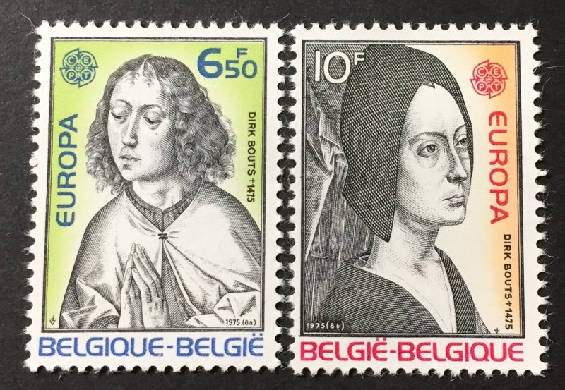 Belgium 1975 #920-1, MNH, CV $1.55