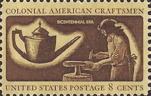 # 1457 MINT NEVER HINGED SILVERSMITH