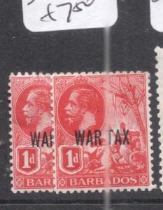 Barbados SG 197-8 MOG (9dni)