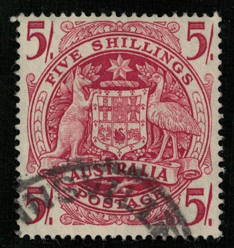 1948-1950, Australia, 5 shillings (4174-T)