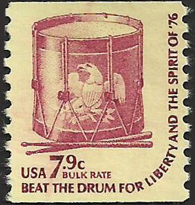 # 1615v Mint Never Hinged ( MNH ) DULL GUM DRUMS