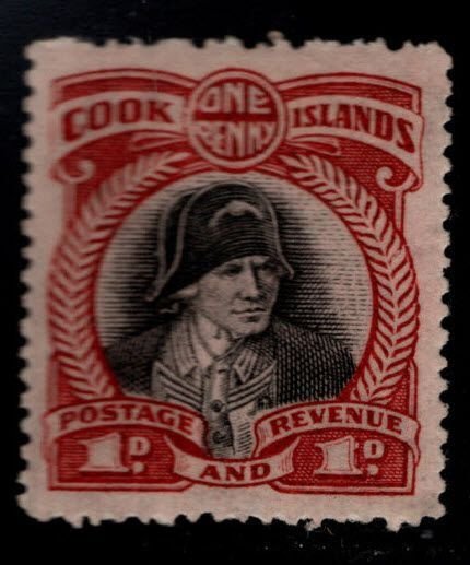 Cook Islands Scott 92 MH* 1935wmk 61 stamp