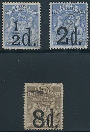 RHODESIA (20, 21, 23) VERY FINE - 424224