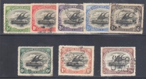 British New Guinea #1 to 8 USED VF C$875,00 +++