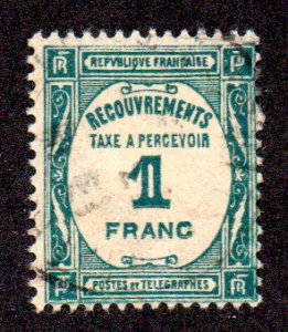 FRANCE J62 USED SCV $3.25 BIN $1.30 NUMERICAL