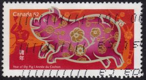 Canada - 2007 - Scott #2202 - used - Year of the Pig