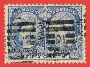 [mag240] CANADA 1897 JUBILEE ISSUE QV Scott#60 used cv:$190