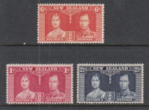 New Zealand 223-225 MNH VF