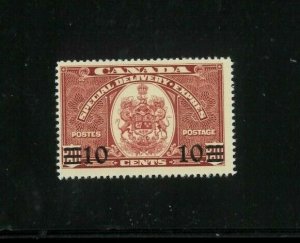 Canada SC# E9 Fine MH. Cat.80.00 @50%