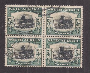 SOUTH AFRICA  SC# 64  B/4   FVF/U