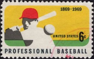 Scott 1381 Professional Baseball  used