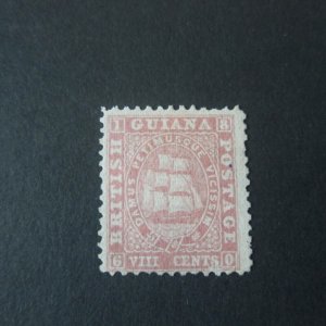 British Guiana 1862 Sc 26 MNG