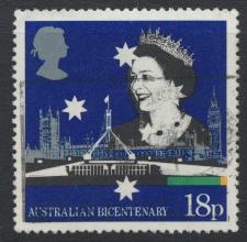 Great Britain SG 1397  Used   - Australia BiCentenary