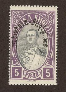 ALBANIA SC# 237 FINE MNH 1928