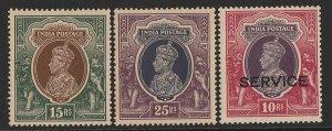 INDIA : 1929-52 Mint collection KGV & KGVI plus states SG cat £1650++.