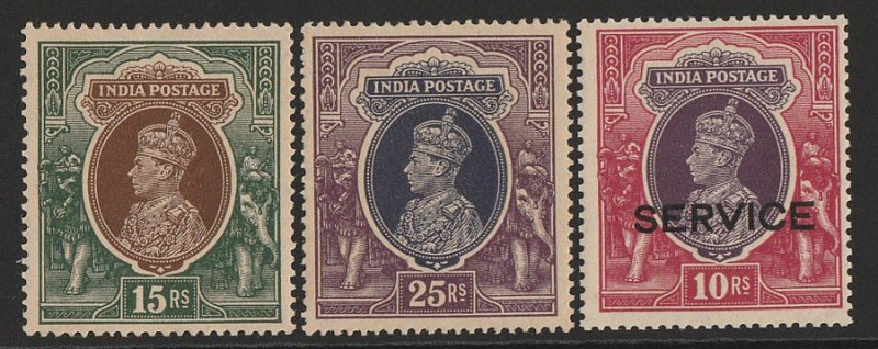 INDIA : 1929-52 Mint collection KGV & KGVI plus states SG cat £1650++.