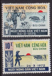 VIETNAM SÜD SOUTH [1972] MiNr 0493-94 ( **/mnh )