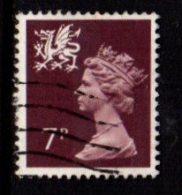 Wales - #WMMH8 Machin Queen Elizabeth II - Used