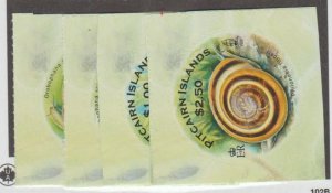 Pitcairn Islands Snail Stamp - Mint NH Set