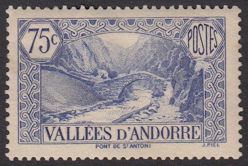 French Andorra 45 MH CV $5.00