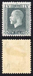 New Zealand SG437 1 1/2d Slate (Local Plate) M/M Cat 9 pounds