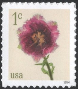 SC#5897 1¢ Fringed Tulip Single (2024) SA