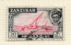 Zanzibar 1957 Early Issue Fine Used 30c. NW-189032