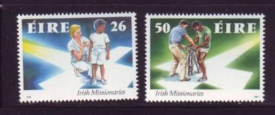 Ireland Sc 808-9 1990 Missionaries stamps mint NH