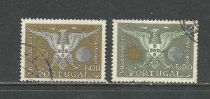 Portugal Scott catalogue #844-845 Used See Desc