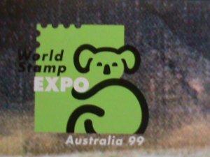 PAPUA NEW GUINEA-1999 SC#964 AUSTRALIA STAMP EXPO'99 MNH S/S CAT. $8