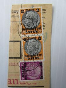 Germany SC #N27 N29 x 2  On Piece  Used stamps