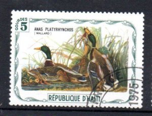 HAITI - 1975 - BIRDS - DUCKS - 5 - CTO -