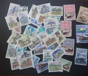 Japan used Stamp Lot Collection  T500
