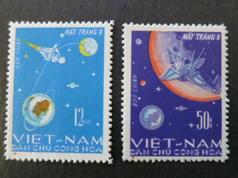 Vietnam 1966 MNH Stamps Scott 429-430 Space Luna Moon