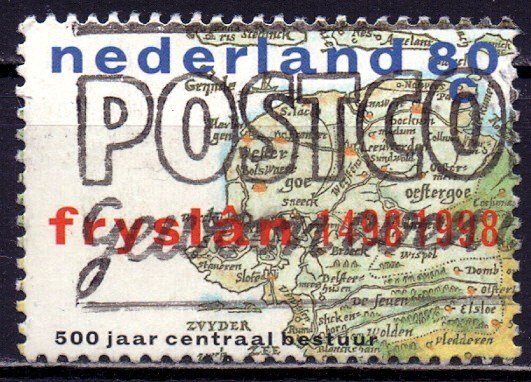 Netherlands. 1998. 1660. 500 years of the administration of Friesland. USED.