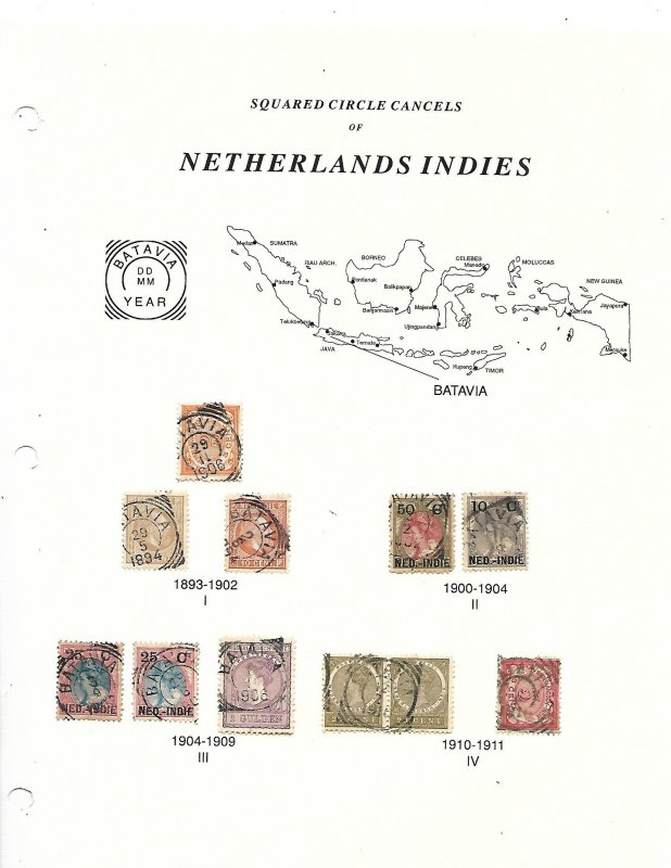 Dutch ( Netherlands) Indies 'Old time  Collection'