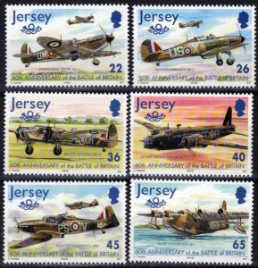 ZAYIX Jersey 964-969 MNH Battle of Britain Aviation Military War 092023S28M