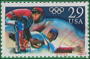 #2619 29c Olympic Baseball 1992 Used