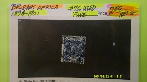 British East Africa 1896-1901 Scott# 76 Fine USED