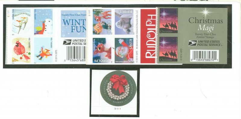 United States #4936/4940a/4945/ Mint (NH) Single (Complete Set)