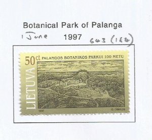 LITHUANIA - 1997 - Palanga Botanical Park -  Perf Single Stamp - M L H