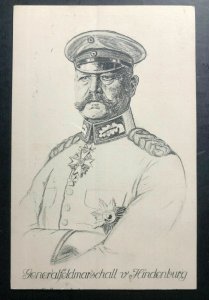 1915 Graz Australia Picture Postcard Cover To Vienna General V Hindenburg
