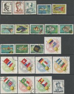 HUNGARY Sc#1434//C235 1962 Year in Mostly Complete Sets Used